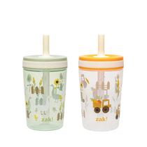 Tumbler Zak Designs Kelso Silly Goose Harvest, 450 ml, pacote com 2 Tumbler Zak Designs Kelso Silly Goose Harvest, 450 ml, pacote com 2
