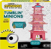 Tumblin' Minions Kids Game Com Minions Illumination: The Rise of Gru, com Minions Game Pieces e Pagoda Tower, Gift for 5 Year Olds and Up