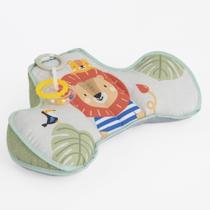 Tummy Time Cushion Taf Toys com suporte de brinquedos removível