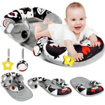 Tummy Time Mat URMYWO 4 em 1 Cozy Tummy Time & Seated Support Tummy Time Mat URMYWO 4 em 1 Cozy Tummy Time & Seated Support