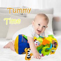 Tummy Time Pillow Toy Style Carry para bebês de 3 a 12 meses