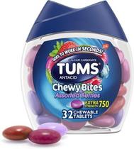 Tums Antacid Extra Strength 750 32 Pastilhas Mastigáveis