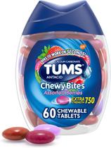 Tums Chewy Antiácido Frutas Sortidas - 60 Pastilhas Mastigáveis Tums Chewy Antiácido Frutas Sortidas - 60 Pastilhas Mastigáveis