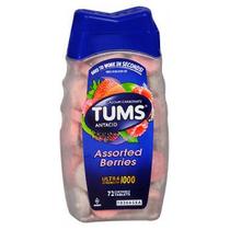 Tums Ultra Strength 1000 bagas mastigáveis sortidas 72 comprimidos da The Honest Company (pacote com 6)