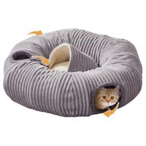Túnel Cama para Gatos WINDRACING - Juguete Donut con Cojín Lavable Túnel Cama para Gatos WINDRACING - Juguete Donut con Cojín Lavable