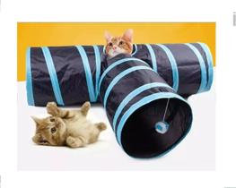 Túnel De Gato Brinquedo Formato Em T Dobrável