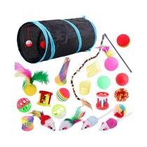 Túnel Para Gatos Em Forma De Rato, Dobrável, Com Bolas E Peixe Simulado Para Gatinhos, Tenda De Túnel Para Gatos Em Forma De Rato, Dobrável, Com Bolas E Peixe Simulado Para Gatinhos, Tenda De