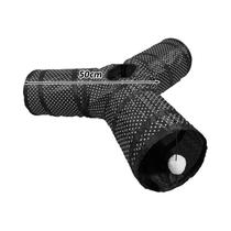 Túnel Para Gatos Interno E Externo Em Forma De S, Dobrável E Que Economiza Espaço, Brinquedo Para