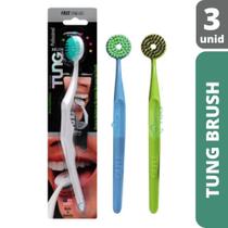 TUNG BRUSH Escova p/ Limpeza Lingual 3 unidades