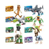 Tung Tung Sahur Boneca Ambalam Tralalero Figura De Brinquedo De Blocos De Montar, Blocos De