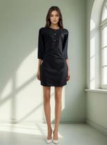 Túnica Bata Indiana Boho Feminina Bordada Algodão PK-2424