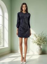 Túnica Bata Indiana Boho Feminina Bordada Algodão PK-2425