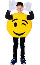 Túnica Costume Dress Up America Winking Emoticon para crianças Túnica Costume Dress Up America Winking Emoticon para crianças