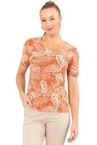 Tuniquete Liganete MC Estampada Cor do Céu - Conforto e Estilo Tuniquete Liganete MC Estampada Cor do Céu - Conforto e Estilo