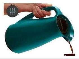 Tuperware garrafa térmica verde musgo - 1 litro café quentinho por 24h