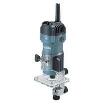 Tupia 6Mm Com Base Articulada Industrial 530W Com Guia Corte Chaves Pinças 3709 127V Makita