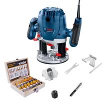 Tupia Coluna Bosch Gof 130 Gof130 1300W Profiss + Fresa 220V