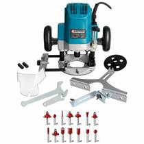 Tupia de Coluna Profissional 1600W para Madeira 8mm 12mm com Guia Paralela NK3612 Tupia de Coluna Profissional 1600W para Madeira 8mm 12mm com Guia Paralela NK3612