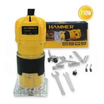 Tupia Laminadora 710W 220V pinça 1/4" - 6 mm 30000 RPM TM-710 Hammer