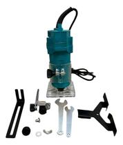 Tupia Laminadora Manual 650w 30000 Rpm Com Pinça De 6mm 110v