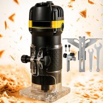 Tupia Laminadora Marcenaria Profissional 2800RPM Multiuso Madeira Artesanato Precisa Silenciosa Compacta