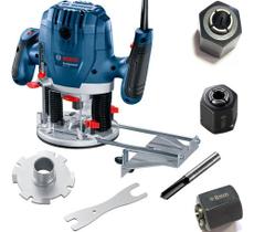 Tupia Manual Coluna Bosch 1300w Gof 130 Com Pinça 8mm 220v Tupia Manual Coluna Bosch 1300w Gof 130 Com Pinça 8mm 220v