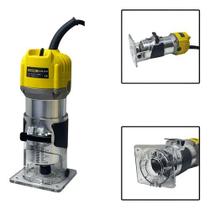 Tupia Manual Laminadora 6mm 600w Corpo Alumínio 30000rpm Bomvink