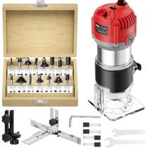 Tupia TEENO 1,25 HP 6,5 Amp 6 Velocidades com Kit de 15 Brocas Tupia TEENO 1,25 HP 6,5 Amp 6 Velocidades com Kit de 15 Brocas