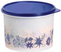 Tupper Caixa 2,4 litros Aquarela Azul Tupperware