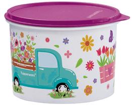 Tupper Caixa 2,4 Litros Caminho das Flores Tupperware