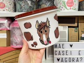 Tupper Caixa 2,4 Litros Cavalinho - Linha Fazendinha - Armazenamento