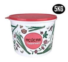 Tupper Caixa Açúcar 5kg Floral