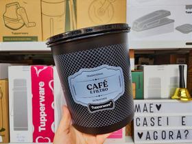Tupper Caixa Café e Filtro Essences 500 g / 3,7 L - Armazenamento Prático