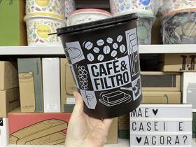 Tupper Caixa Café e Filtro Pop Box 700 g / 3,7 L - Armazenamento Prático