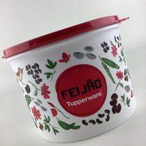 Tupper Caixa de Feijão 2 kg Linha Floral Tupperware