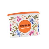 Tupper Caixa Farinha Floral 1.8Kg = 2,4L Produto Original Tupperware - Tupperware