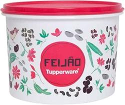 Tupper Caixa Feijão 2 kg Pote de Mantimento e Armazenamento Tupper Caixa Feijão 2 kg Pote de Mantimento e Armazenamento