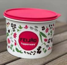 Tupper caixa floral feijão 2.4kg Tupper caixa floral feijão 2.4kg