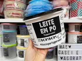 Tupper Caixa Leite em Pó PB 1,2 kg / 2,4 L - Armazenamento