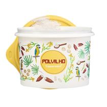 Tupper caixa polvilho floral da tupperware