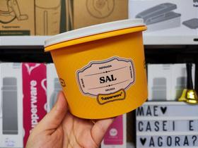 Tupper Caixa Sal Essences 1,3 kg / 1,1 L - Armazenamento