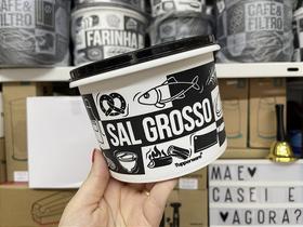 Tupper Caixa Sal Grosso Pop Box 1 kg / 1,1 L - Armazenamento Tupper Caixa Sal Grosso Pop Box 1 kg / 1,1 L - Armazenamento