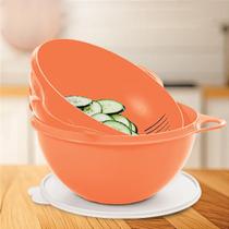 Tupper Criativa 4,5L + Escorredor 1,7L