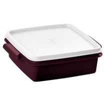 Tupper pote 780 ml roxo da tupperware