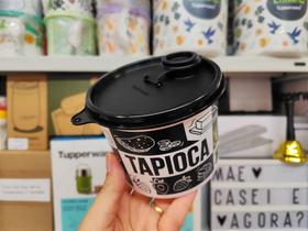 Tupper Redondinha com Bico Dosador - Tapioca Pop Box 300g / 500ml