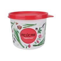 Tupper Redondinho Açúcar 400g Floral Tupper Redondinho Açúcar 400g Floral