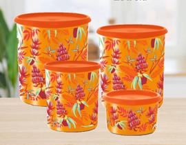 Tupperrware Kit instantânea mágica com 4 potes -
