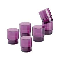 Tupperware 6 Copos Premier 295ml Roxo