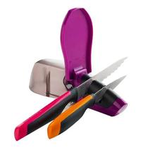 Tupperware Afiador De Facas Universal Series Rhubarb