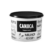 Tupperware armazenagem mantimentos preto e branco Tupperware armazenagem mantimentos preto e branco